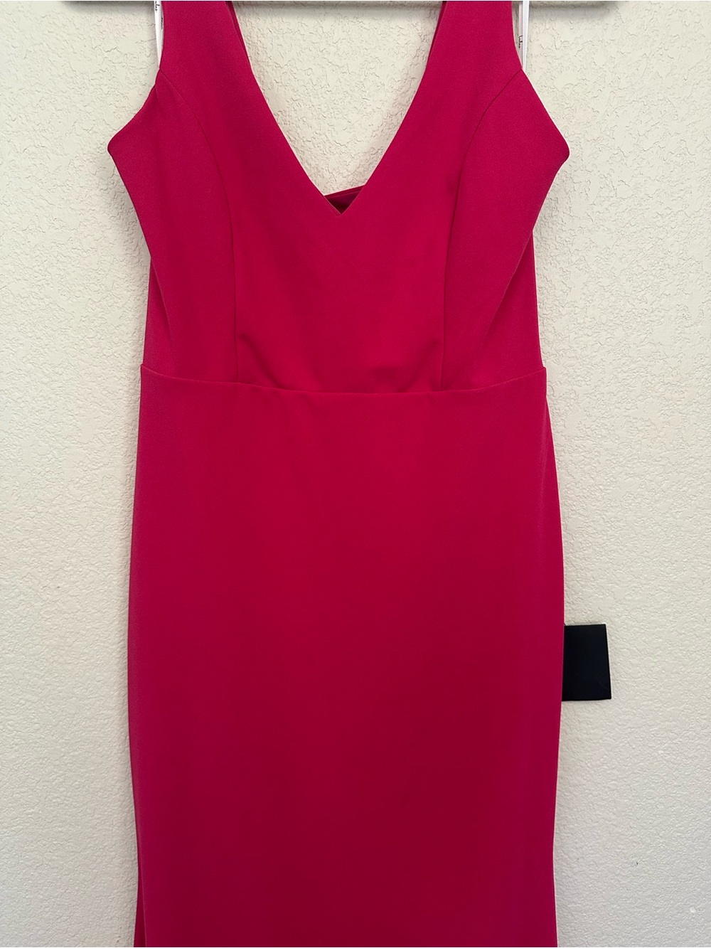 Lulus Pleased to Meet Me Magenta Backless Mermaid Maxi Dress Size Medium NWT - Picture 6 of 14